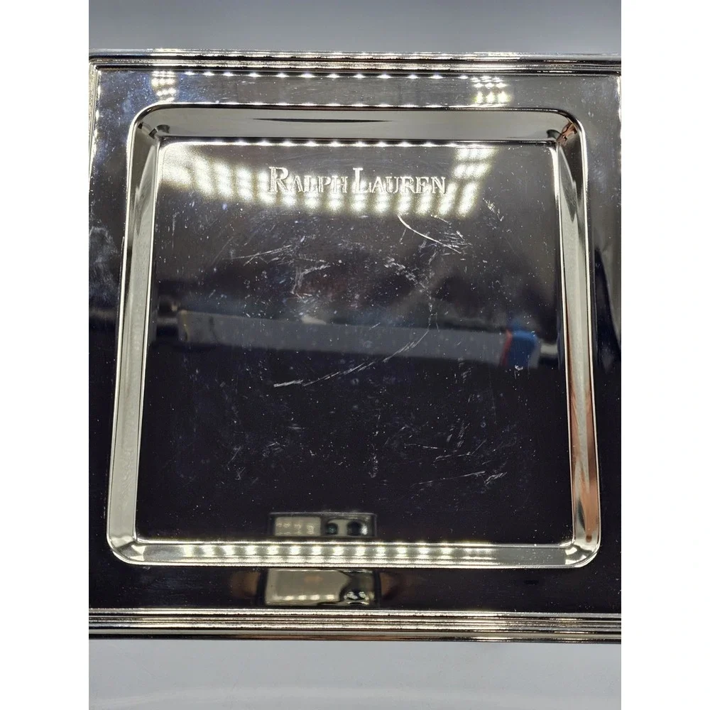 Ralph Lauren Silver-Tone Home Bath Vanity Tray
